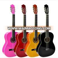 colorful china guitar linden material cheap price